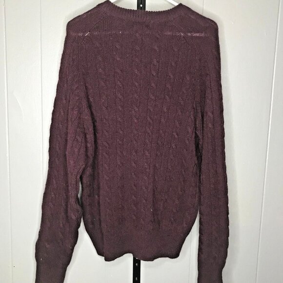 Vintage Heather & Tweed Sweater Womens MD Wool Chunky Knit Pullover Fair Isle - Picture 2 of 5